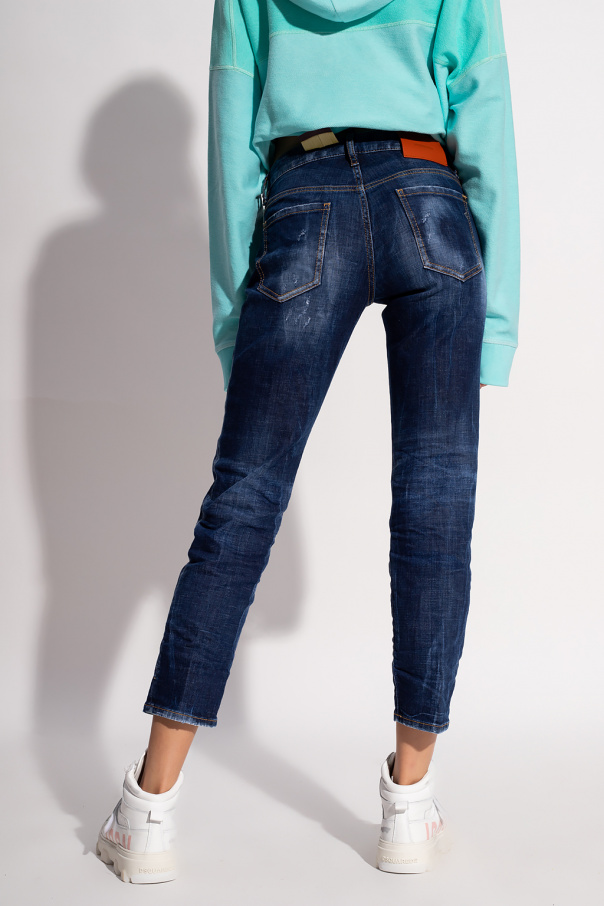 Dsquared2 jennifer sale cropped jeans